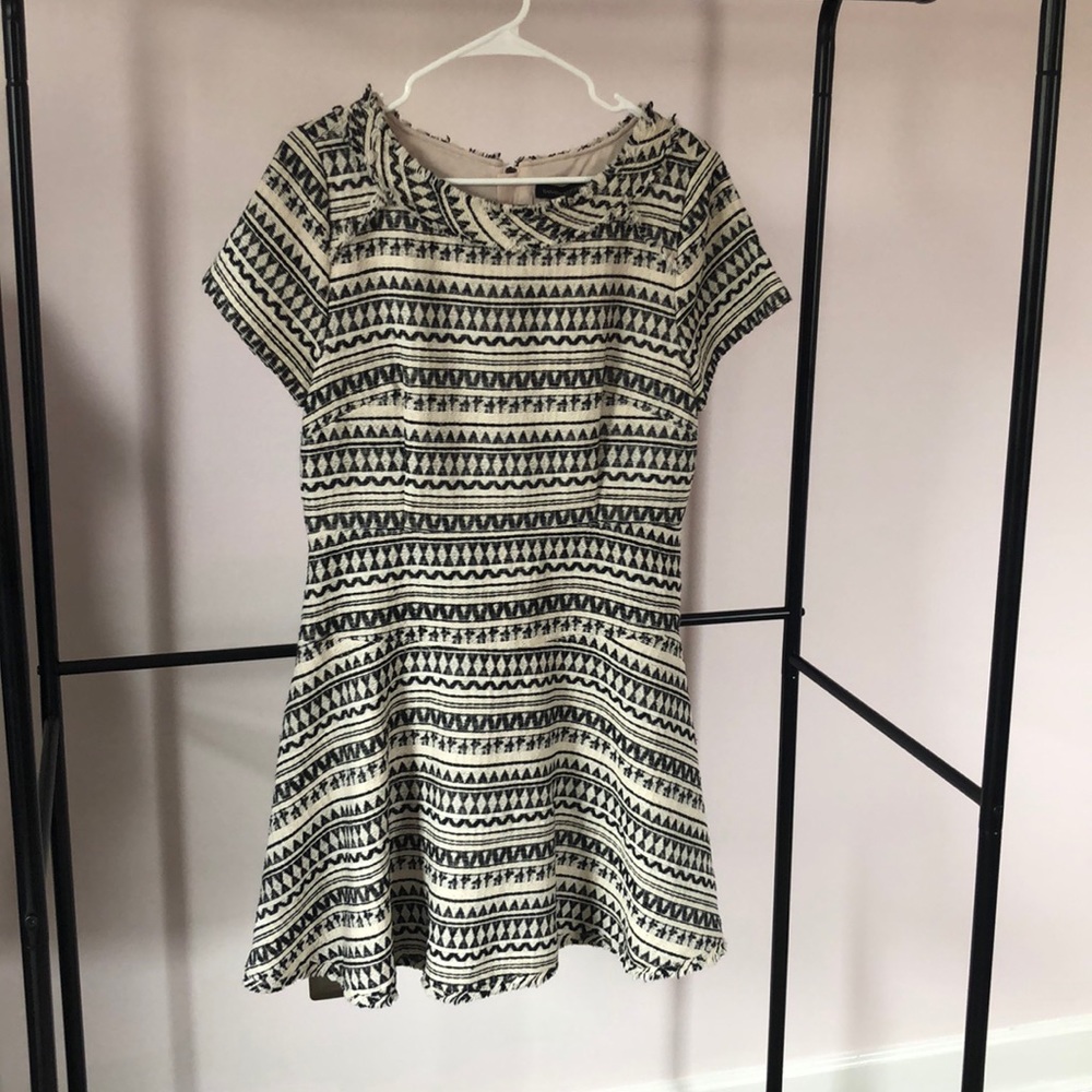 Gorgeous banana republic “raffia” look dress